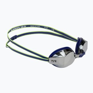 Очила за плуване TYR Blackops 140 Ev Racing Mirrorednavy/lime