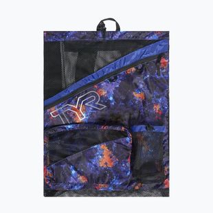 Торба за плуване TYR Elite Team Mesh 40 l purple / orange
