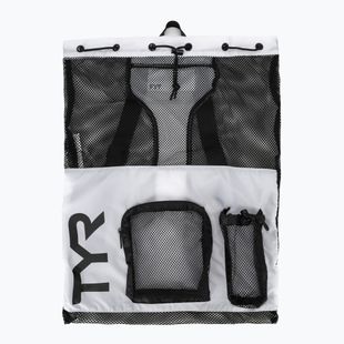Торба за плуване TYR Big Mesh Mummy Bag 40 l white