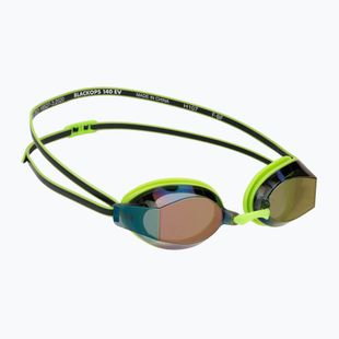 Очила за плуване TYR Blackops 140 Ev Racing Mirrored bright green/black