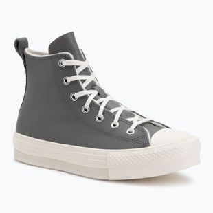 Дамски кецове Converse Chuck Taylor All Star EVA Lift Platform Leather sharkskin/warm quarry/egret