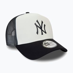 Шапка с козирка New Era Team Block Trucker NYY black/white
