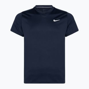Мъжка тениска Nike Court Dri-FIT Victory обсидиан/обсидиан/бяло