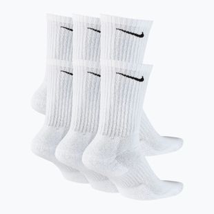 Чорапи Nike Everyday Cushioned 6 чифта white/black