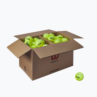 Тенис топки Wilson Trinity Club 72 бр. yellow