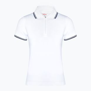 Дамска тениска Wilson Team Polo bright white
