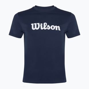 Мъжка тенис фланелка Wilson Team Graphic classic navy script