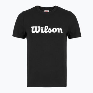 Дамска тенис фланелка Wilson Team Graphic Script W black script