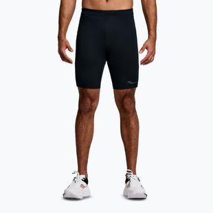 Мъжки шорти за бягане Saucony Fortify Lined Half black