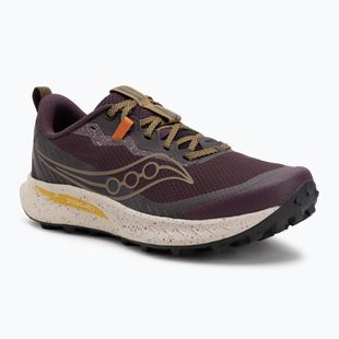 Мъжки обувки за бягане Saucony Peregine 15 wine/kodiak