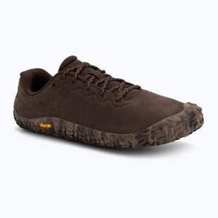 Мъжки обувки barefoot Merrell Vapor Glove 6 Leather coffe