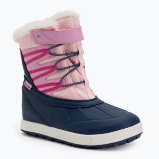 Детски ботуши за сняг Merrell Snow Bank 5.0 WP navy/pink