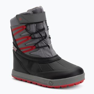 Детски ботуши за сняг Merrell Snow Bank 5.0 WP black/red