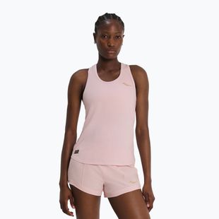 Дамска тениска за бягане Saucony Stopwatch Singlet silk heather