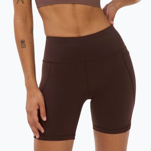 Дамски шорти Sweaty Betty Power Biker 6" Espresso Brown