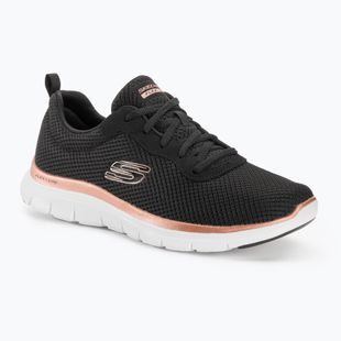 Дамски обувки за тренировка SKECHERS Flex Appeal 4.0 Brilliant View black/rose gold