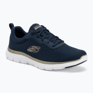 Дамски обувки SKECHERS Flex Appeal 4.0 Brilliant View navy/gold