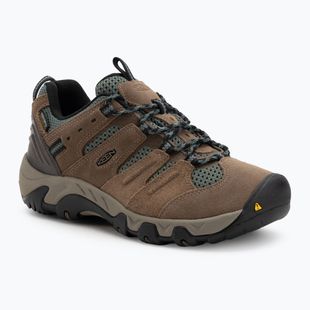 Дамски обувки за трекинг KEEN Headout Waterproof shitake/dark forest