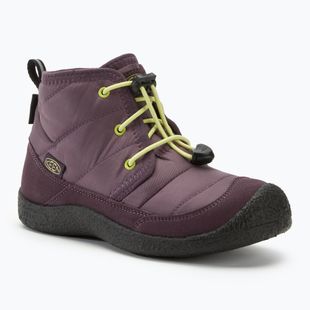 Младежки обувки KEEN Howser II Chukka WP plum perfect/daiquiri green