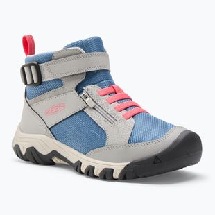 Младежки туристически обувки KEEN Targhee Boundless alloy/rouge red 