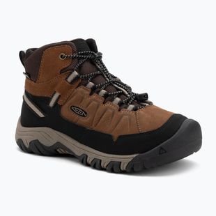 Детски обувки за трекинг KEEN Targhee IV Mid Waterproof bison/brindle