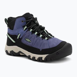 Детски обувки за трекинг KEEN Targhee IV Mid Waterproof skipper blue/hemlock