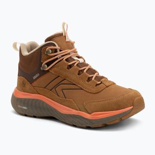 Дамски обувки за трекинг Keen Leiki Leather Mid Waterproof chipmunk/bison
