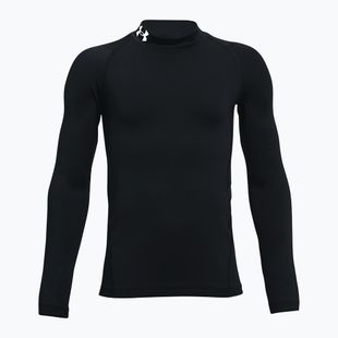 Блуза с дълъг ръкав за тренировка Under Armour Cg Armour Mock black/white