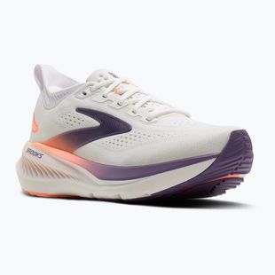 Дамски обувки за бягане Brooks Glycerin 23 white/mulled grape/clear
