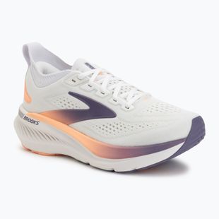 Дамски обувки за бягане Brooks Glycerin GTS 23 white/mulled grape/clear