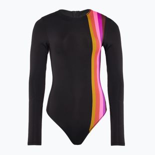 Hurley Fiji Fantasy Tie Back Женски бански костюм Surf Suit black