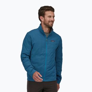 Мъжко хибридно яке Patagonia Thermal Airshed wavy blue