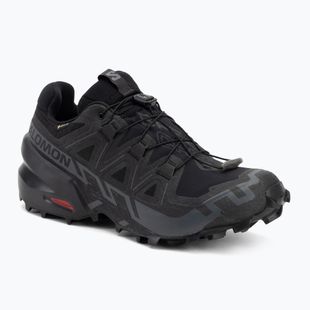 Дамски обувки за бягане Salomon Speedcross 6 GTX black/black/phan