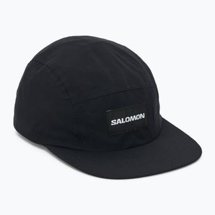 Дамска шапка с козирка Salomon Bonatti WP 5 Panel deep black