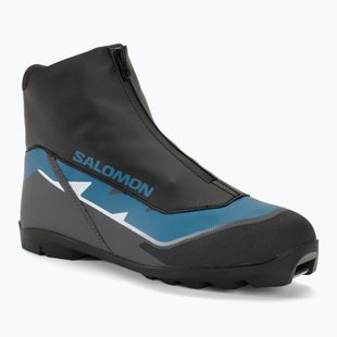 Мъжки ботуши за ски бягане Salomon Escape black/castlerock/blue ashes