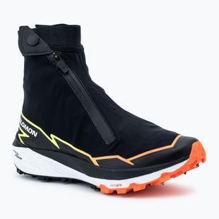 Salomon мъжки обувки за бягане Winter Cross Spike black/fiery coral/safety yellow