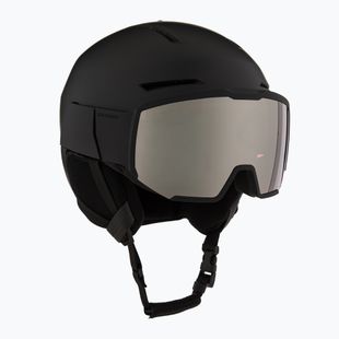 Ски каска Salomon Osmo black/flash tonic orange
