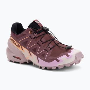 Дамски обувки за бягане Salomon Speedcross 6 catawba grape/papaya/deauville mauve