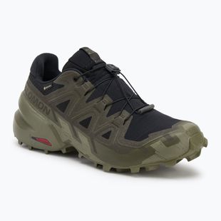 Мъжки обувки за бягане Salomon Speedcross 6 GTX black/peat/deep lichen green