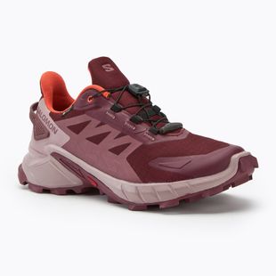 Salomon Supercross 4 GTX дамски обувки за бягане tawny port/deauville mauve/cherry tomato