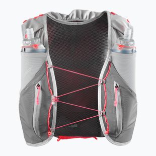 Salomon Advance Skin 12 жилетка за бягане castelrock/alloy/neon flame