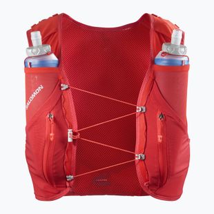 Salomon Advance Skin 12 Set жилетка за бягане flame scarlet/haude red