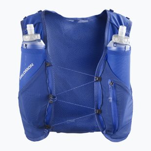 Salomon Advance Skin 5 Комплект жилетка за бягане морско синьо/лимонено ново