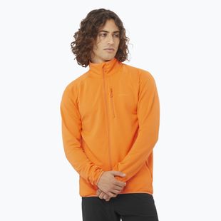 Мъжки потник Salomon Lightwarm Full Zip turmeric trekking