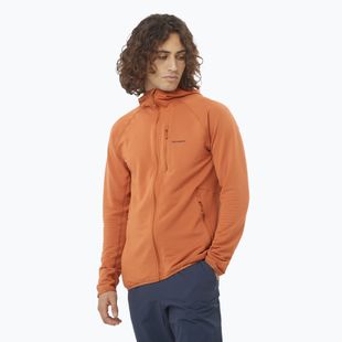 Мъжки Salomon Sntial Lightwarm Hybrid sierra trekking пуловер