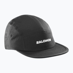 Salomon 5 Panel дълбока черна бейзболна шапка