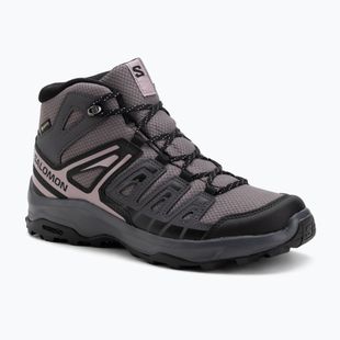 Дамски обувки за трекинг Salomon Extegra GTX Mid henna/run raisin/mahogany rose