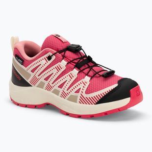 Salomon XA PRO V8 WP детски туристически обувки rouger/vanila/flamino pink