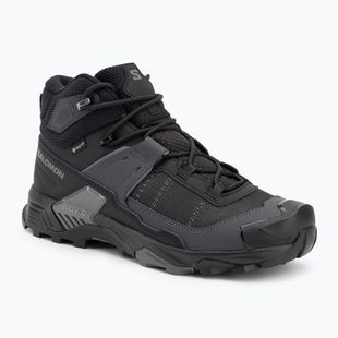 Мъжки обувки за трекинг Salomon X Ultra 5 MID Wide GTX black/asphalt/ castlerock