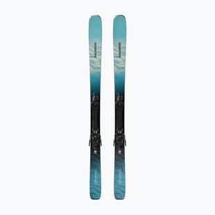 Дамски пистови ски Salomon Stance W 80 + автомати M10 GW alaskan blue/porcelain/lime cream